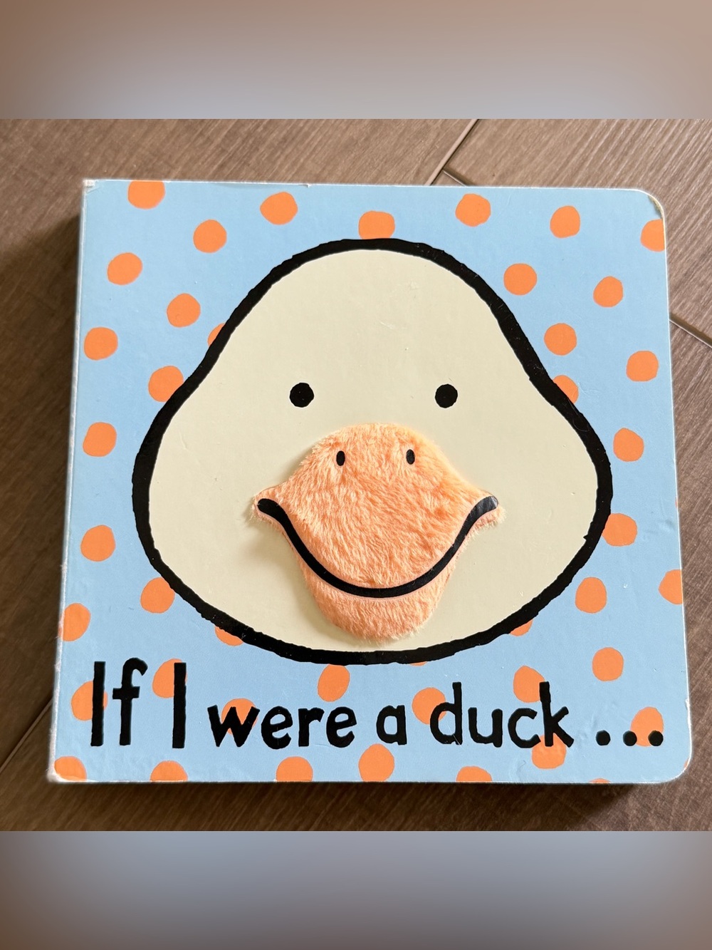 Jellycat If I‎ were a Duck A Baby Touch and Feel Board Book Children's Wilkinson